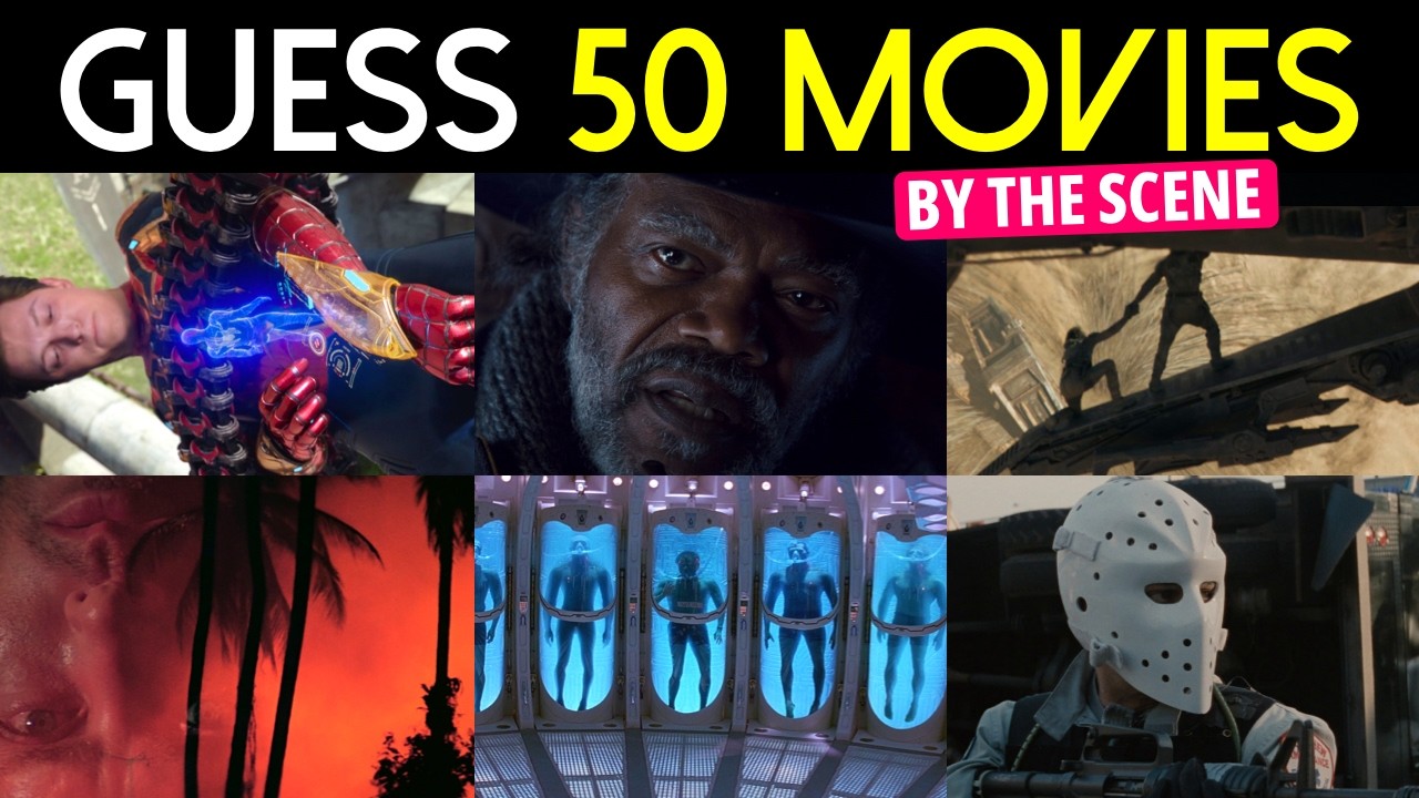 Guess 50 Movies by the Scene - Real Movie Fans Will Recognize These Instantly 🍿