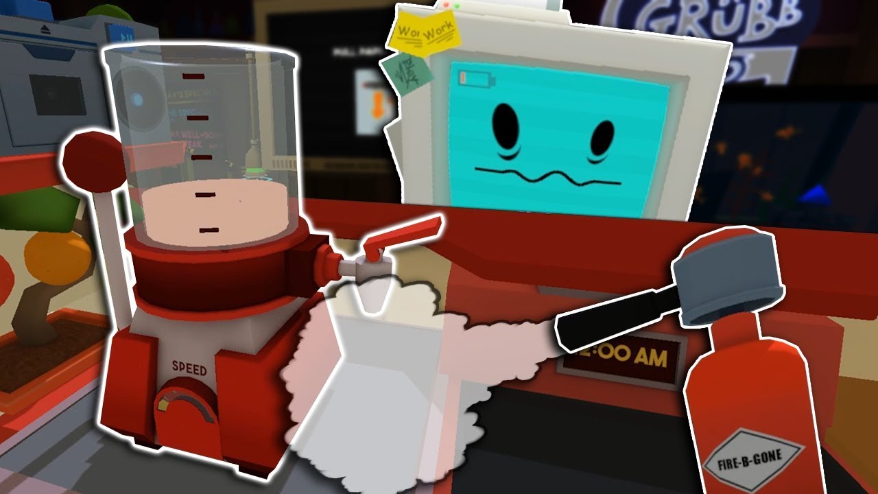ANGRY CHEF MAKES THE WORLD'S WORST FOOD! - Job Simulator Overtime VR Gameplay - Oculus VR Game