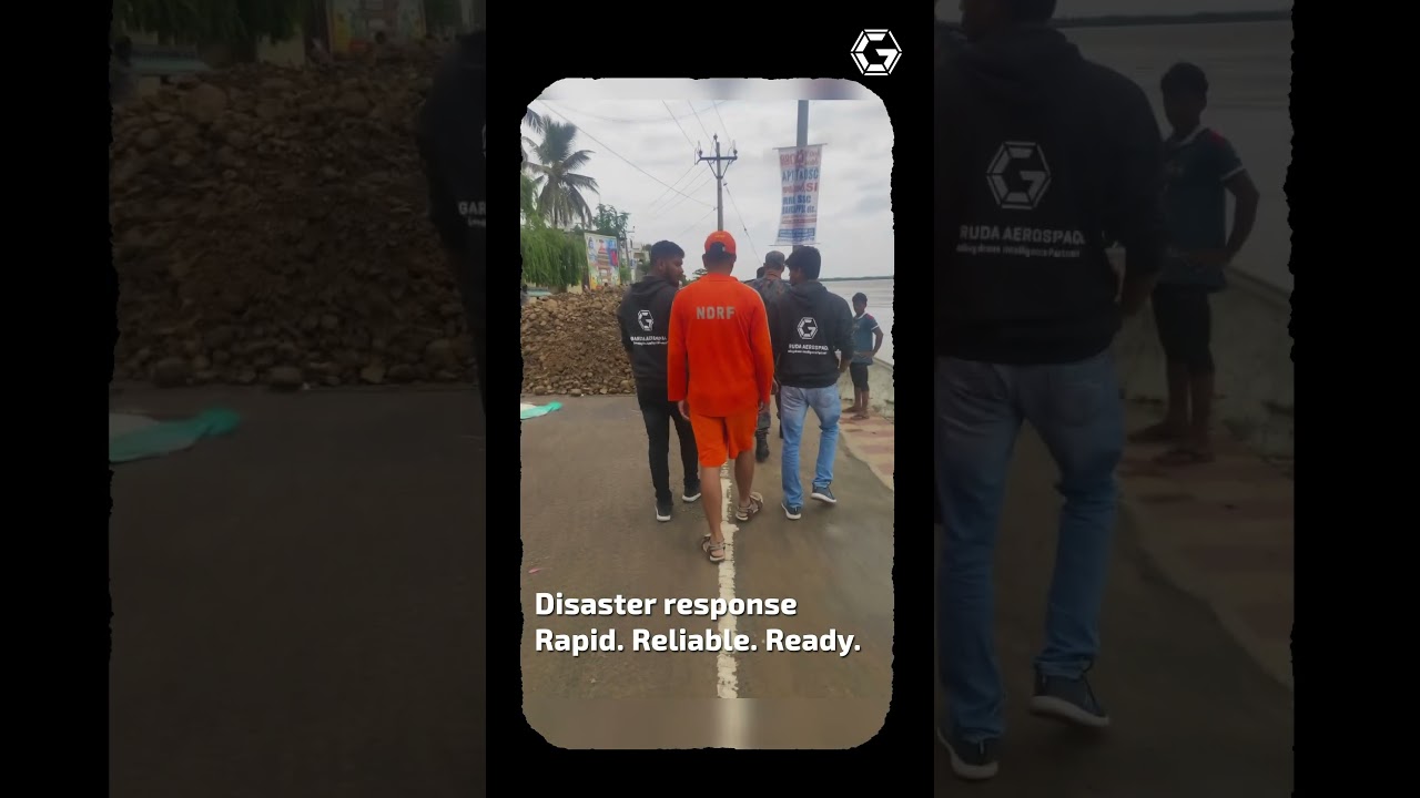 Defence & Disaster Operations with Drones | Garuda Aerospace in Mission Mode