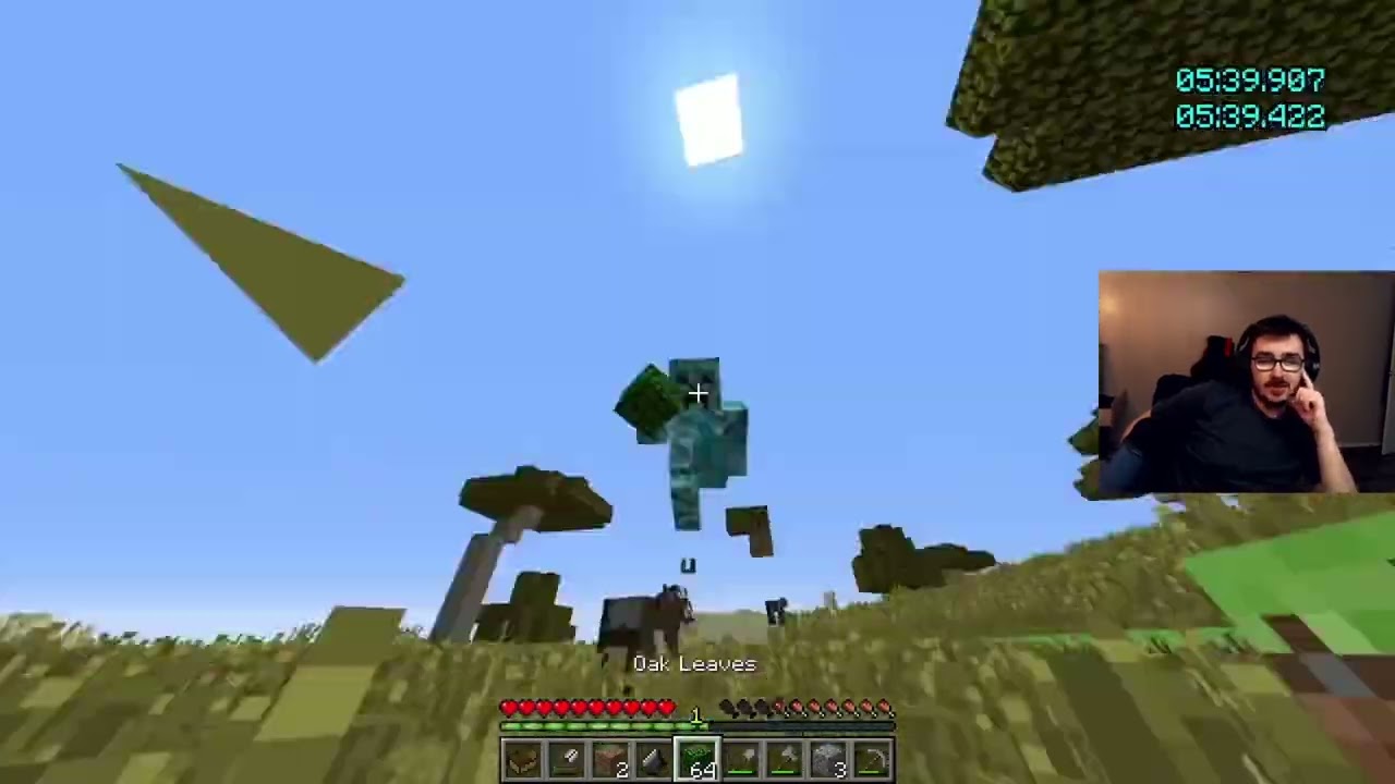 Minecraft Pre 1.9 RSG | Комментарии к спидрану | Крутой сид