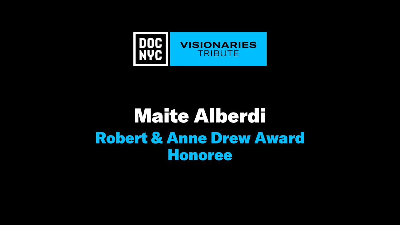 DOC NYC Visionaries Tribute 2023 - Maite Alberdi