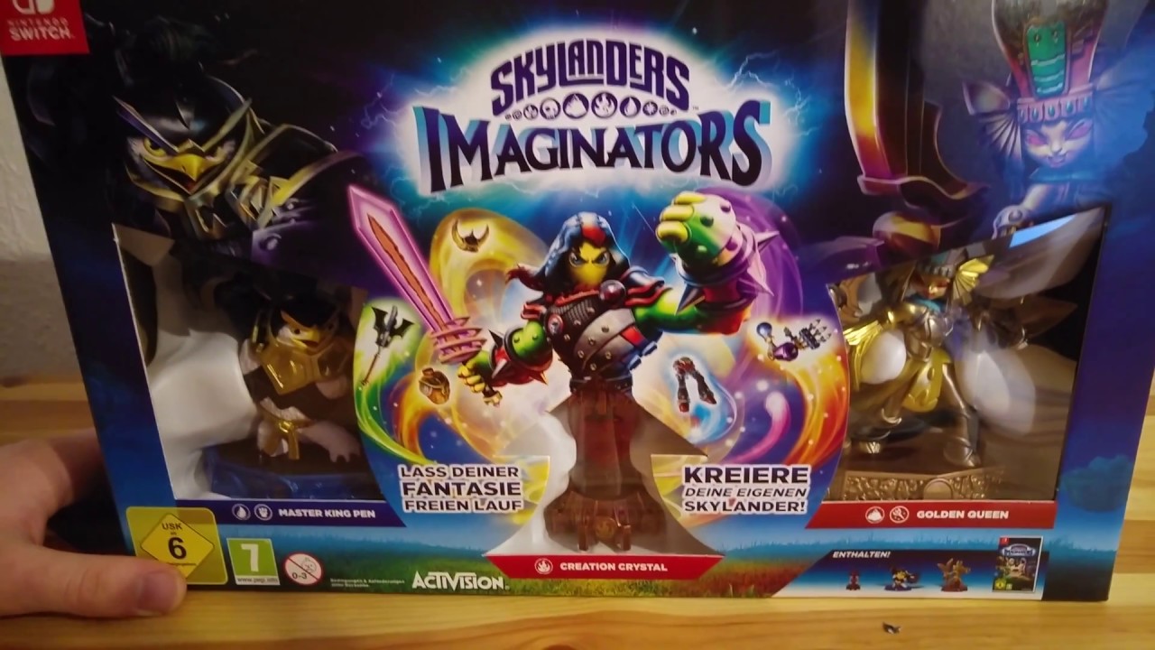 Skylanders Imaginators für Switch - Unboxing [4K/Deutsch]