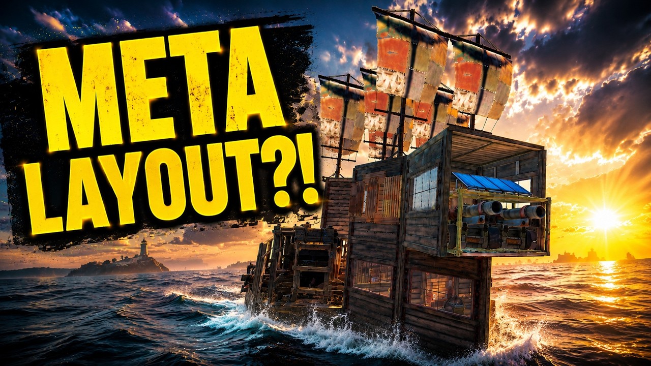 The Most Unique Quad Boat Base On My Channel | Rust Boat Build 2026