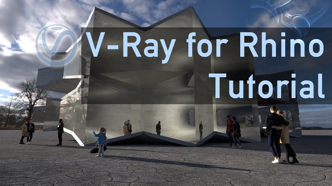 Vray for Rhino Tutorial (HDRI, Camera, Materials)