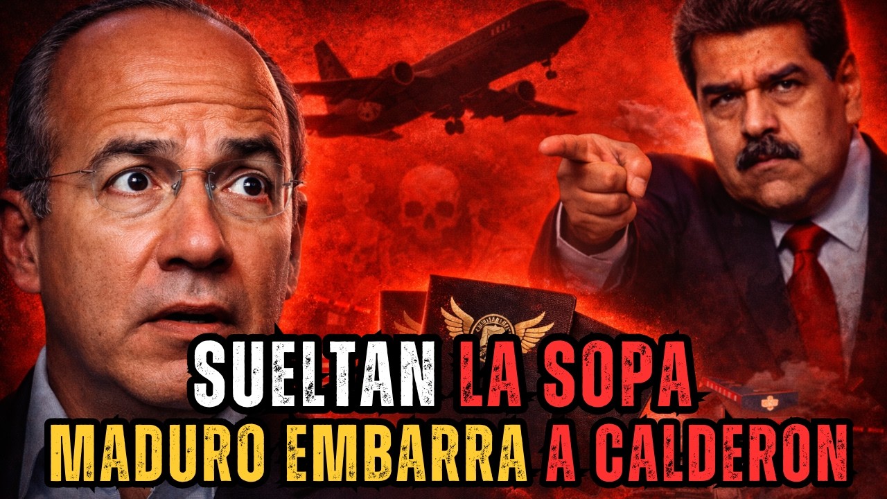 Calderon EMBARRADO con Maduro