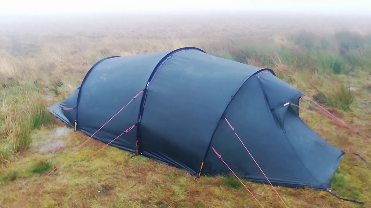 HILLEBERG NALLO 3 GT - Dartmoor Wet Weather Storm