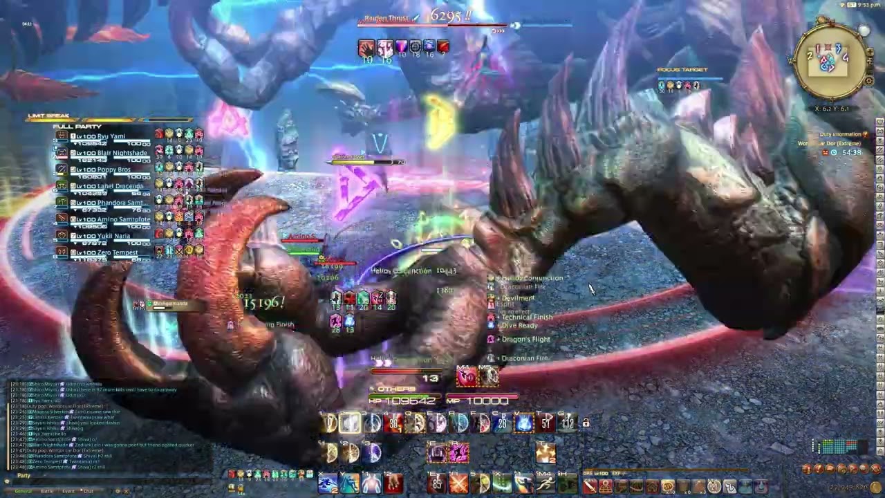 FFXIV - Worqor Lar Dor Extreme (DRG POV)