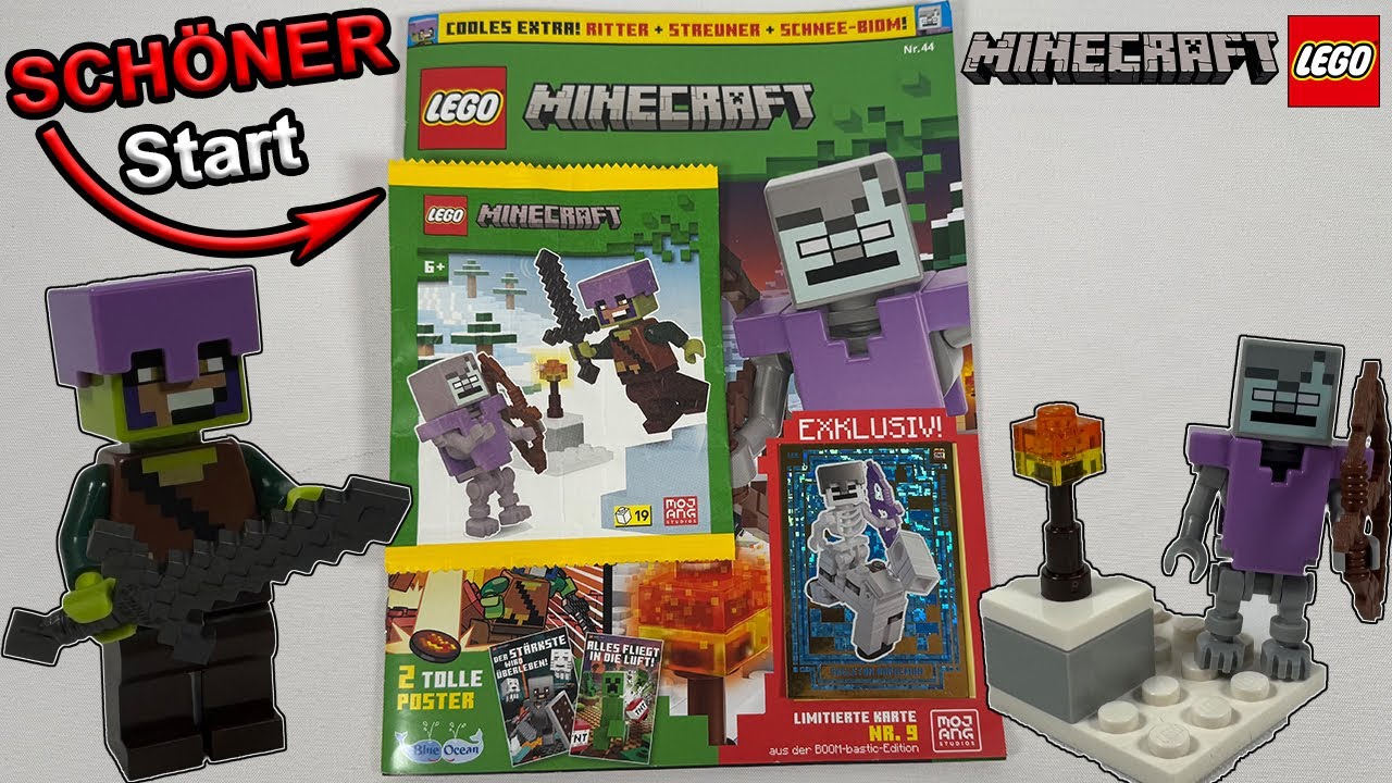 ECHT GUTER START in das JAHR 2026, und NÄCHSTES mal auch NIX SCHLECHTES|LEGO Minecraft Heft Nr.44