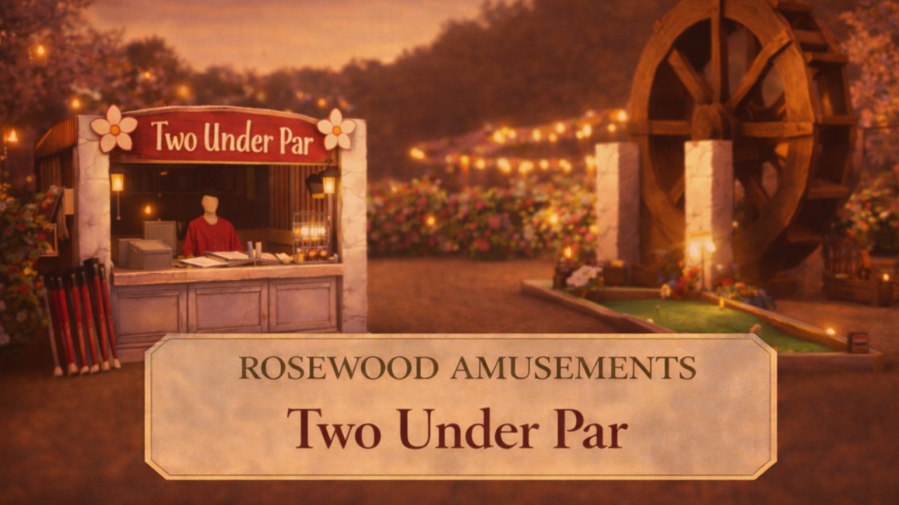 Adding a Mini Golf Course at Rosewood Amusements | Planet Coaster