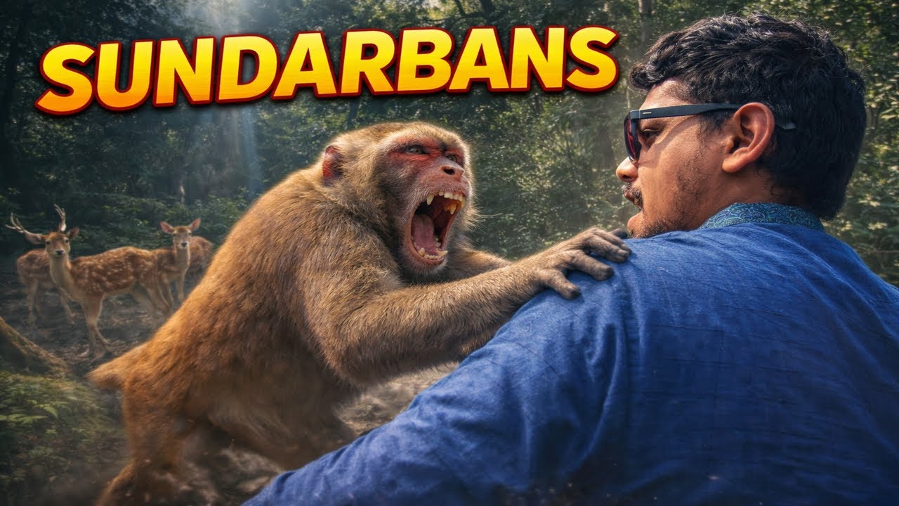 সুন্দরবনের বানরের আক্রমণ থেকে  যেভাবে বেঁচে আসলাম, How I survived a monkey attack in the Sundarbans