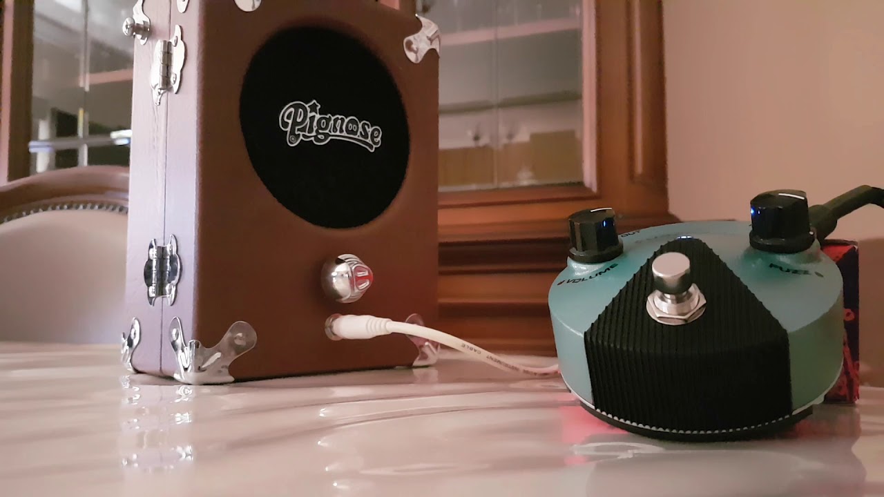 Hendrix Fuzz + Pignose Amp