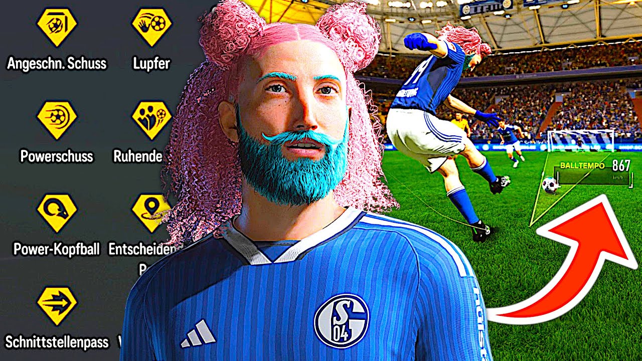 ICH ERSTELLE SPIELER MIT JEDEM PLAYSTYLE+ & ER DOMINIERT EA FC 24 !!! 💀🔥