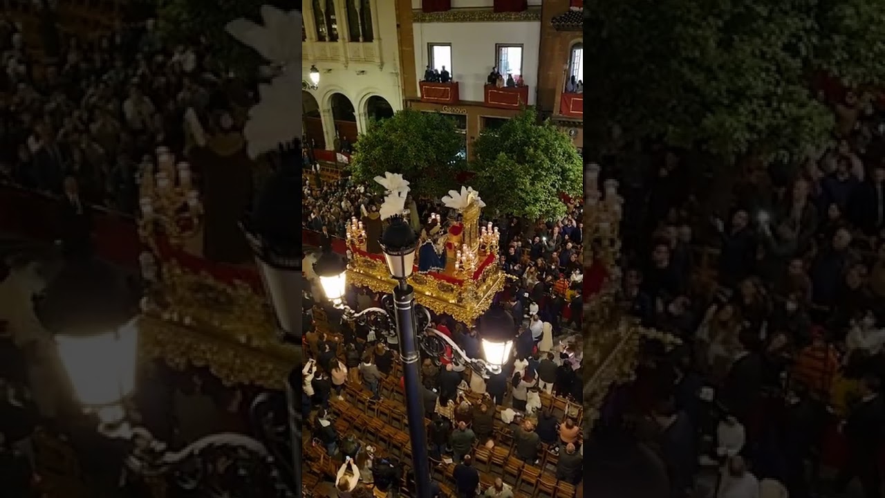 Señor de la Sentencia en Avenida de la Constitución 2022. Hermandad La Macarena.