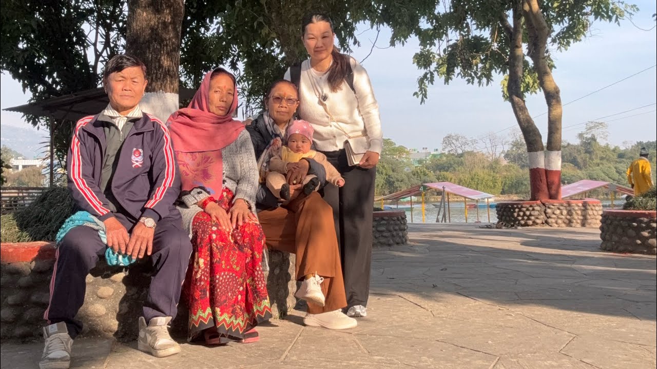 Vlog 29- छामा र काका संग घूम घाम 📍फेवा ताल #travelvlog #familyvlog #dayoutwithfamily #pokhara #fyp 