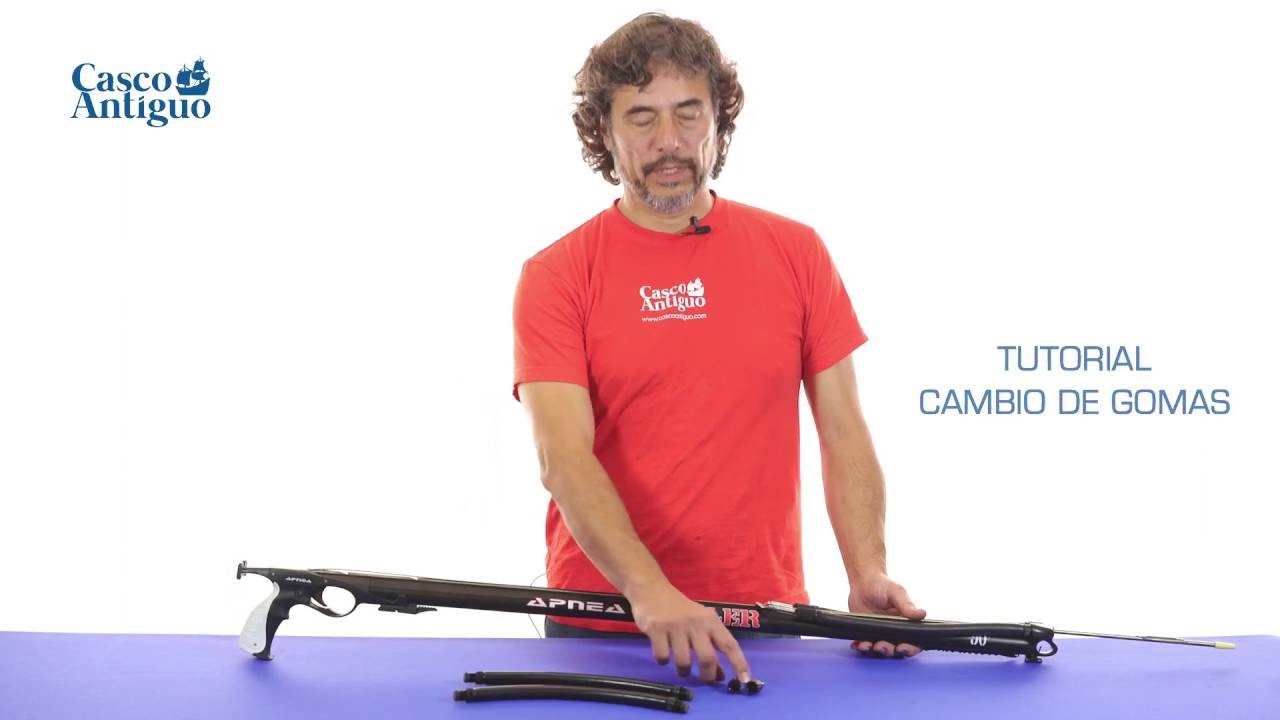 Tutorial cambio gomas de Fusil - www.cascoantiguo.com