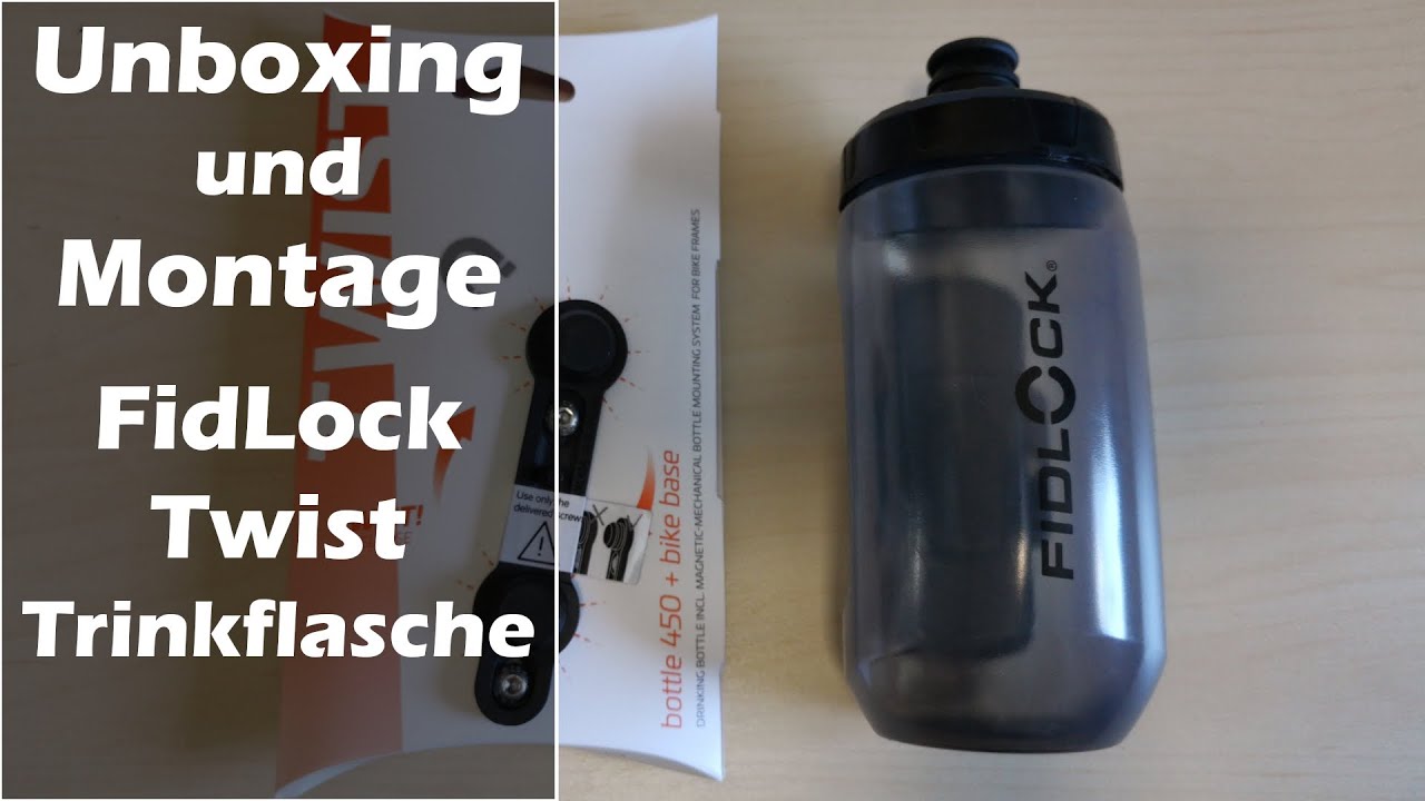Fidlock Twist Bottle Trinkflasche Unboxing und Montage | Unboxing | 13.04.2020