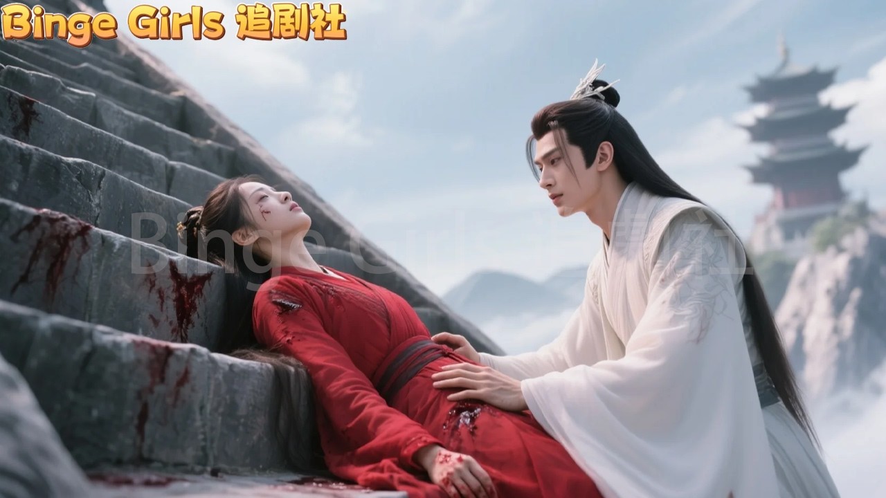 落魄女主為登天梯受傷，意外被神秘美男救下，發現他是仙門尊主人生徹底逆轉！#古装剧#爱情#甜寵 #复仇#Binge Girls 追劇社