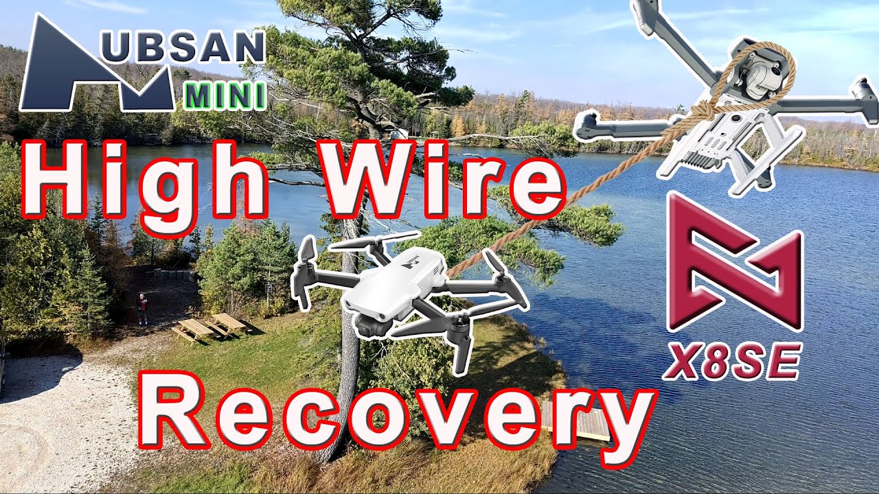 The Fimi X8SE rescues the Hubsan Mini - CRASH Recovery 🖖