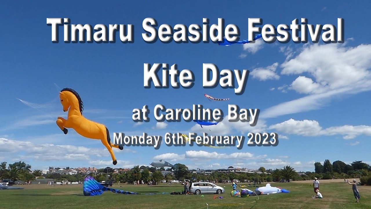 Timaru Seaside Festival Kite Day February 2023