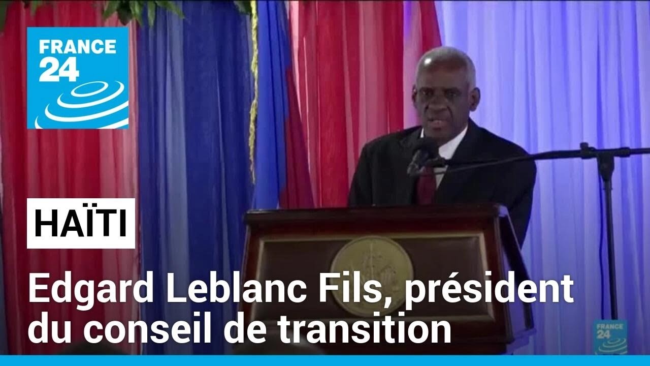 Ha&iuml;ti : Edgard Leblanc Fils choisi comme pr&eacute;sident du conseil de transition &bull; FRANCE 24