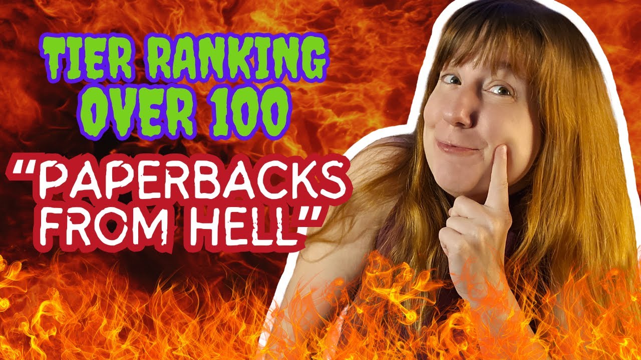 Tier Ranking Every Vintage Horror Book I've Ever Read | Over 100 Paperbacks From Hell - Book Recs