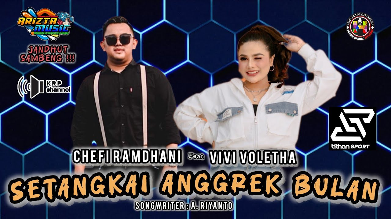 ARIZTA MUSIC - Setangkai Anggrek Bulan🔸CHEFI RAMDHANI feat VIVI VOLETHA🔸COVER LIVE STUDIO 🎶🎶