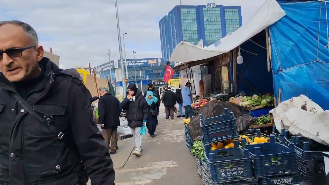 Malatya Akpınar Caddesi Yürüyüş Aralık 2024