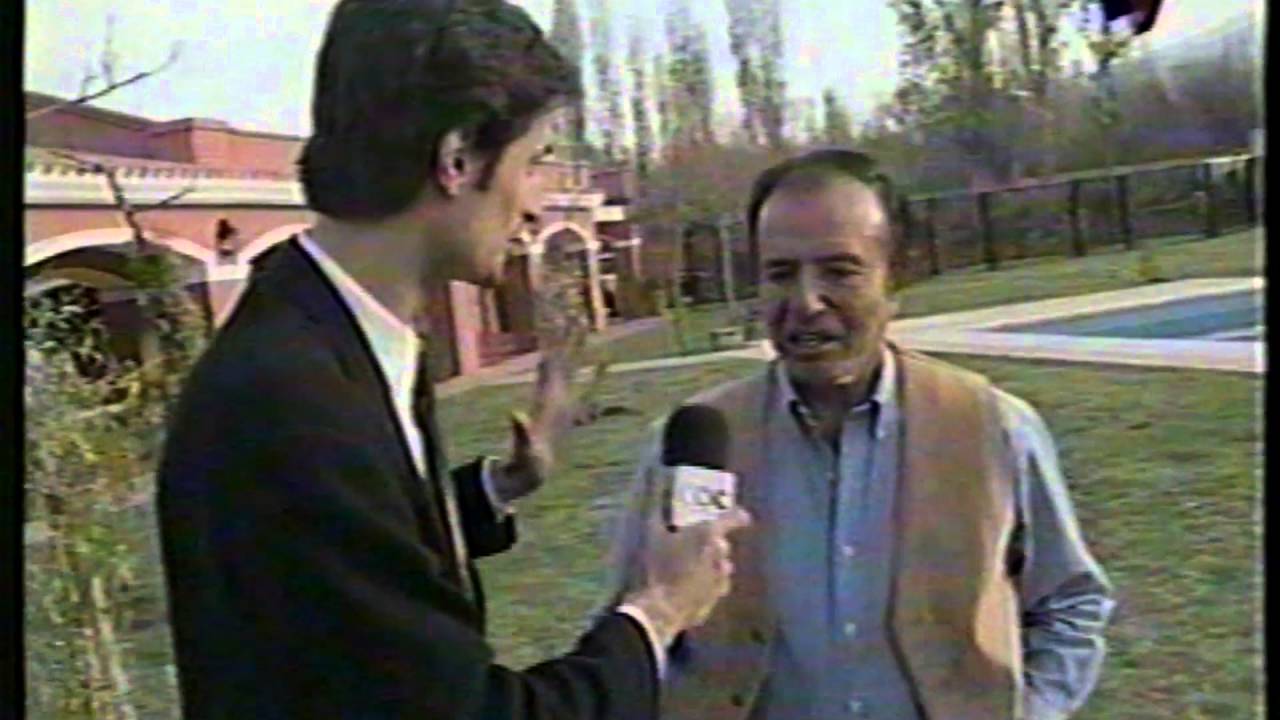 CQC en Anillaco con Menem