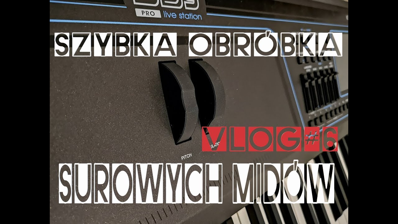 KETRON SD9 - EDYCJA PODKŁADÓW MIDI (VLOG#6)
