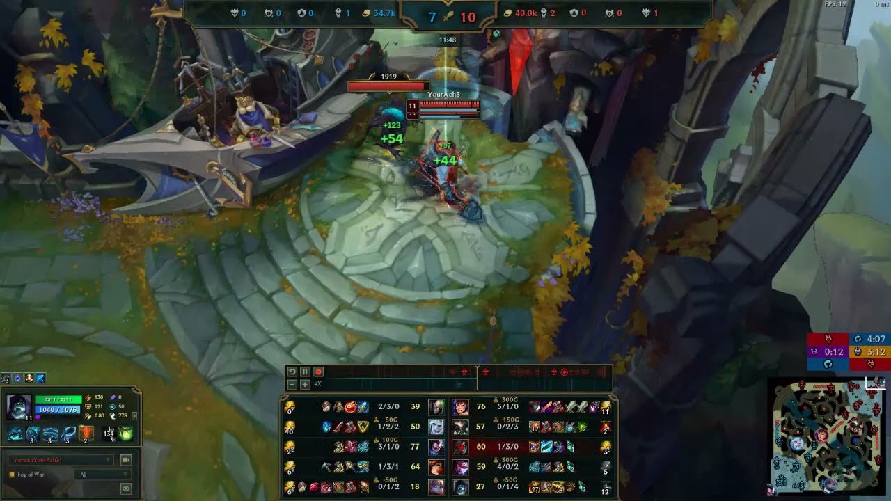 Yorick am i a support or a Nexus destroyer