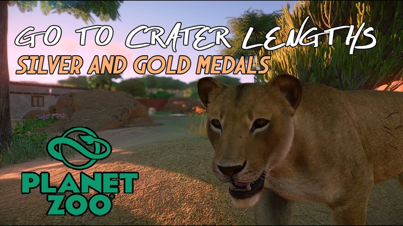 🦁PLANET ZOO CAREER MODE | Go To Crater Lengths | Final