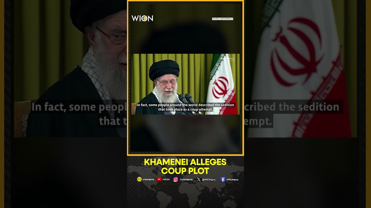 Khamenei Says Recent Sedition Bore Hallmarks Of A Coup | WION Shorts