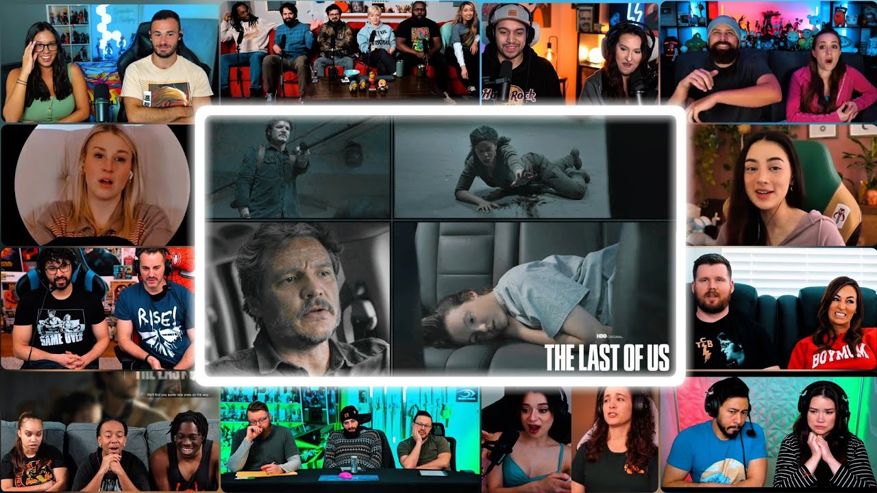 Youtubers React To JOEL KILL MARLENE & LIE TO ELLIE | The Last Of Us Ep 9 Finale Reaction Mashup