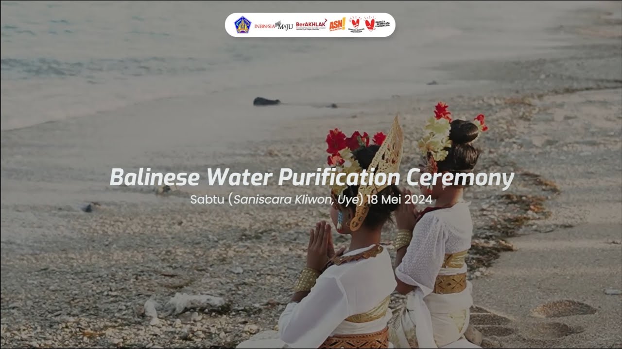 Balinese Water Purification Ceremony