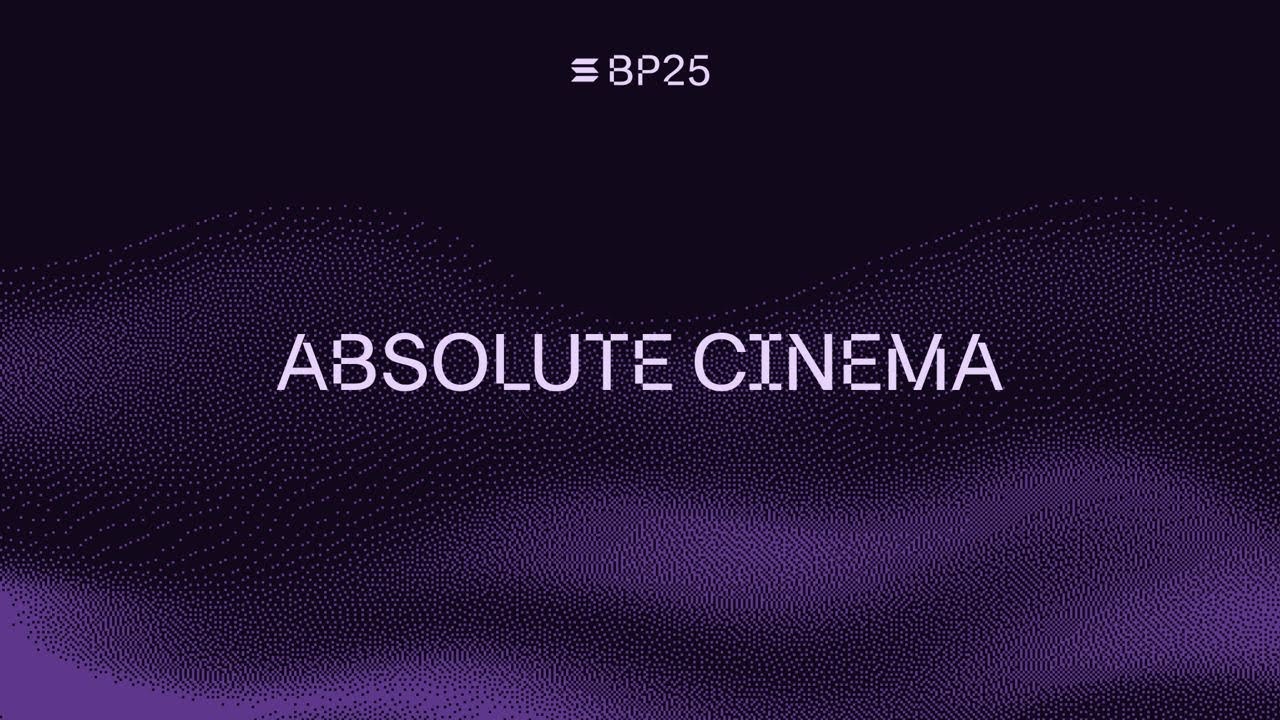 Solana Breakpoint 2025 - Day 2 Main Stage (Absolute Cinema)