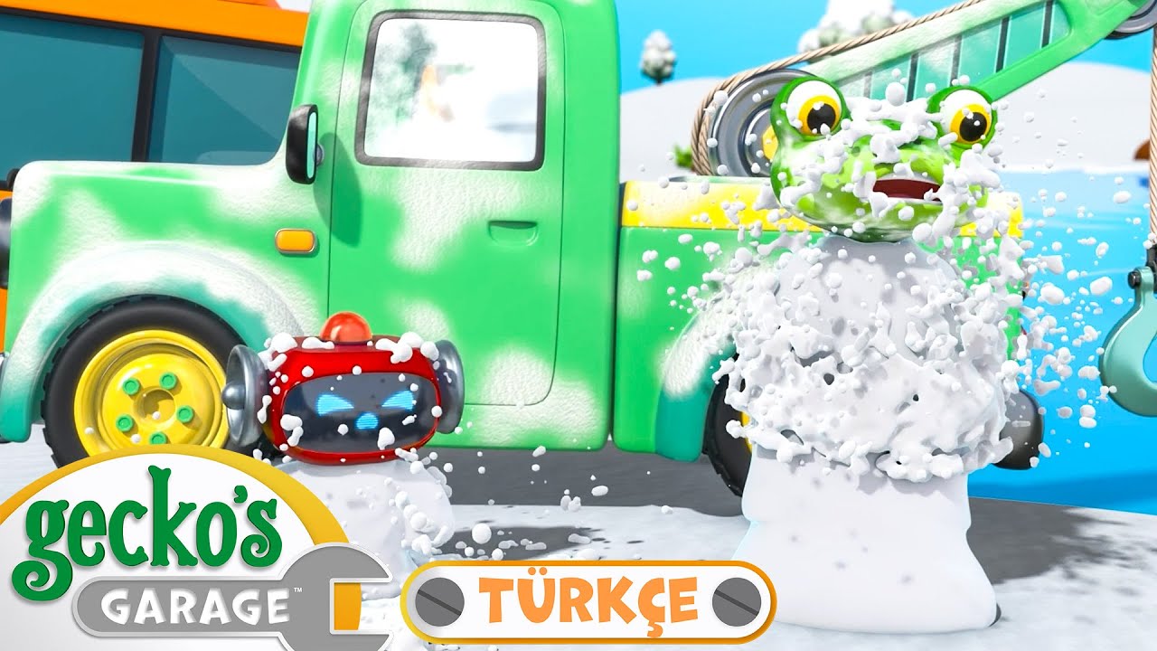 Buz Gölü ⛸️｜Gecko'nun Garajı - Çocuklar için Kamyonlar