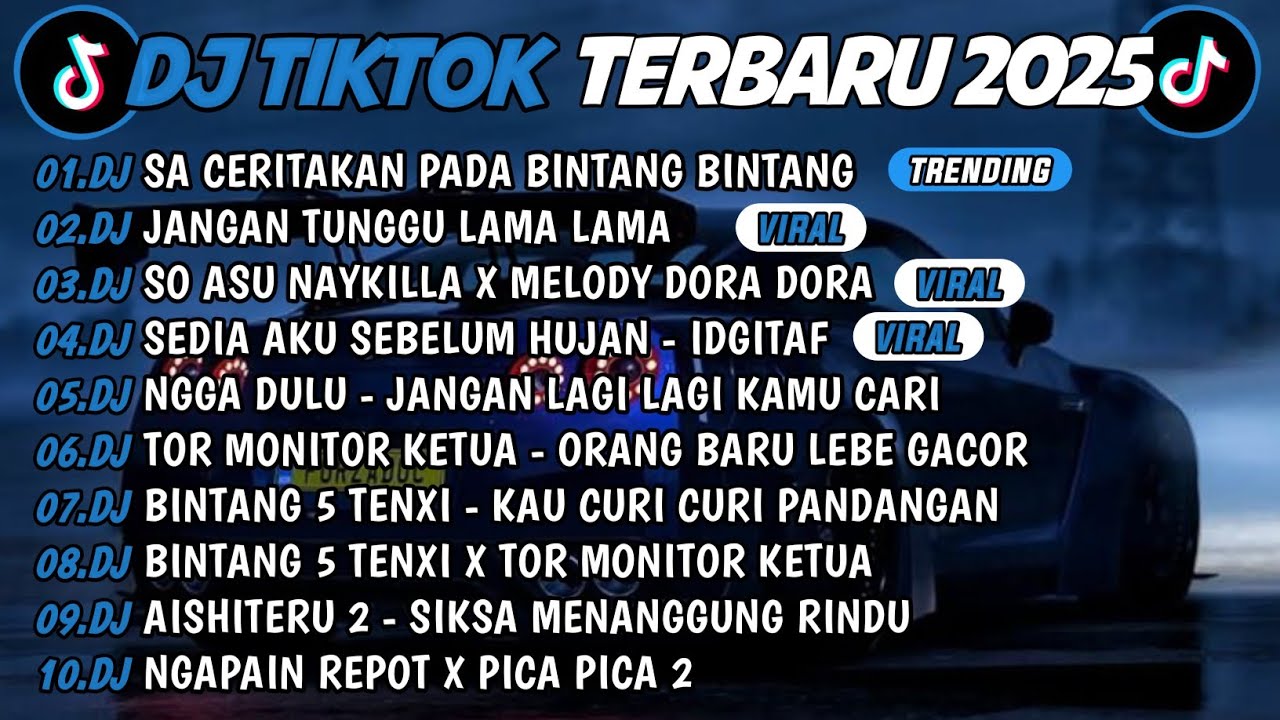 DJ TIKTOK TERBARU 2026 | DJ SA CERITAKAN PADA BINTANG BINTANG🎵 DJ JANGAN TUNGGU LAMA LAMA