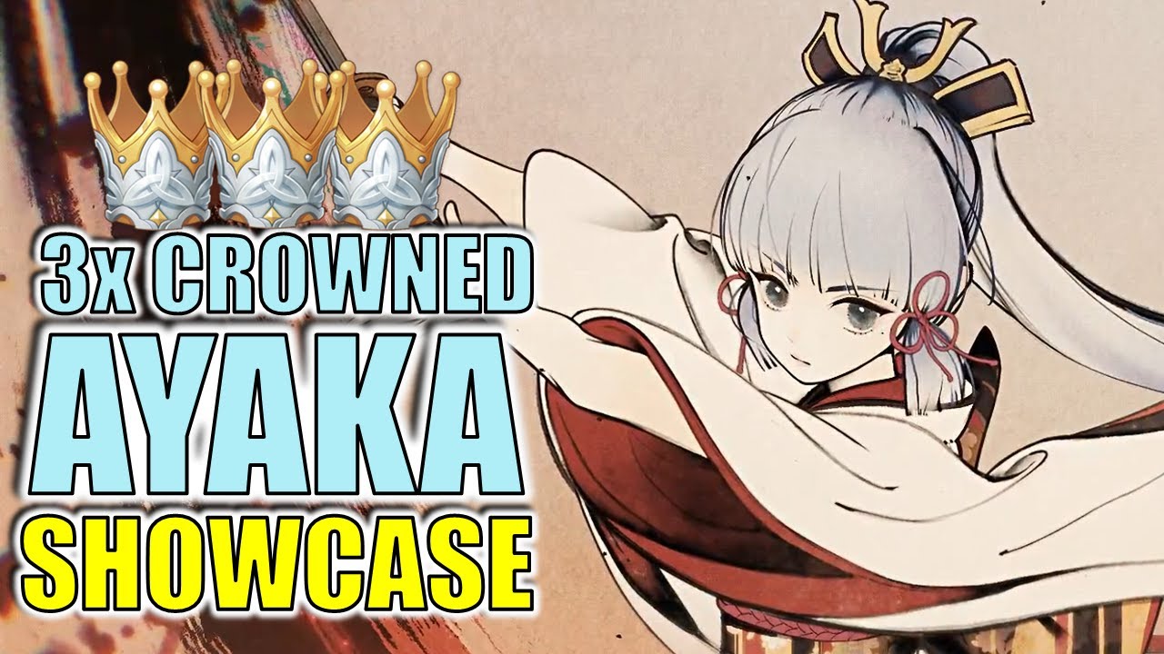 C0 Triple Crowned Ayaka Showcase | Genshin Impact 2.0