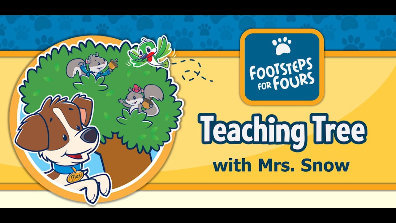 Footsteps for Fours with Mrs. Snow - Sample Video