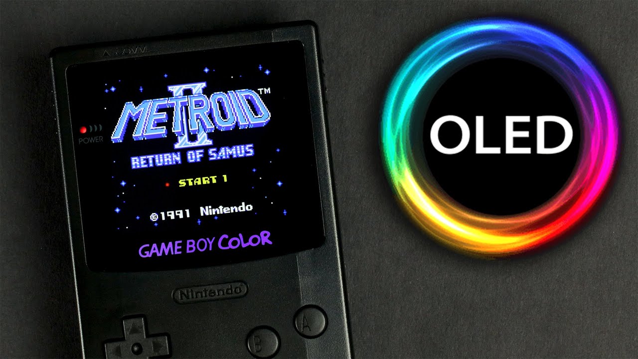 ЛУЧШИЙ мод для Game Boy Color! | Обзор AMOLED GBC