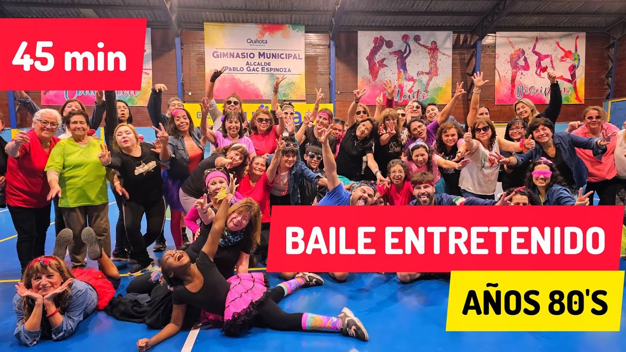 Clase Completa: Baile Entretenido (Especial Años 80's) 