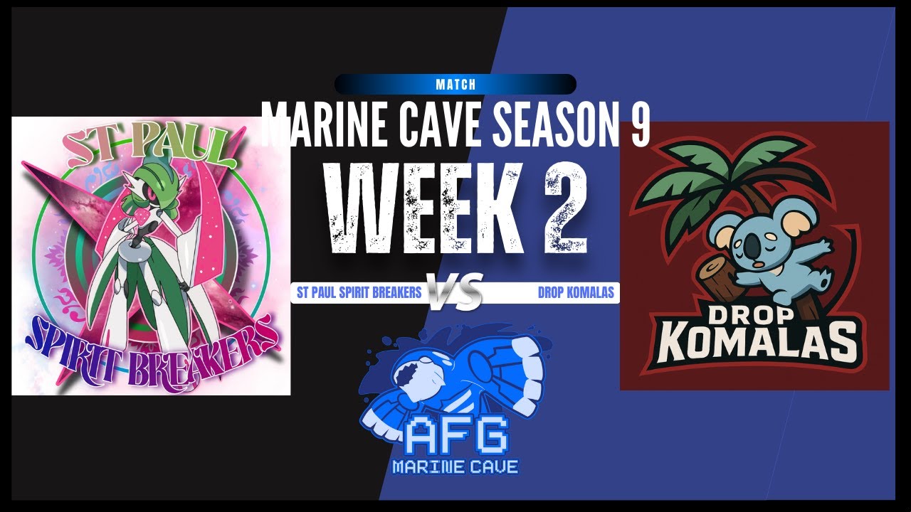 AFG Marine Cave Season 9 Week 2 - St. Paul Spirit Breakers vs Drop Komalas