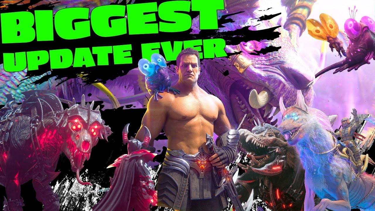 ARKs BIGGEST Update EVER!!!! 13 New Creatures, New MAP, New Biomes, New NPCs, NEW EVERYTHING!!!