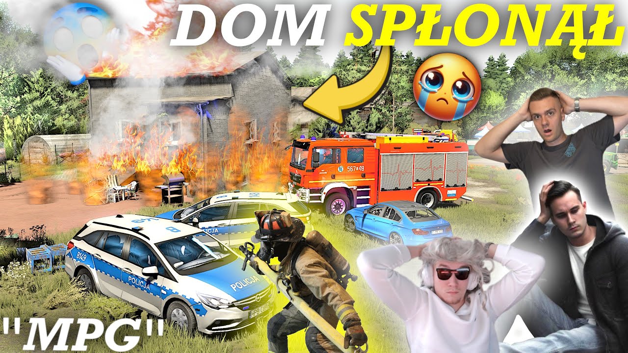DOM SPŁONĄŁ 😱 ZEMSTA KAŚKI? 😭 AFERA NA CAŁĄ WIEŚ 😰 ZGINĄŁ STRAŻAK.. 🔵 