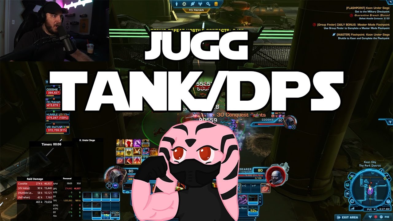 JUGG TANK BUT DPS | Swtor