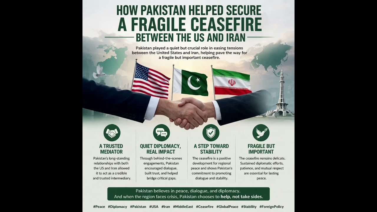 How Pakistan helped secure a fragile ceasefire between the US and Iran