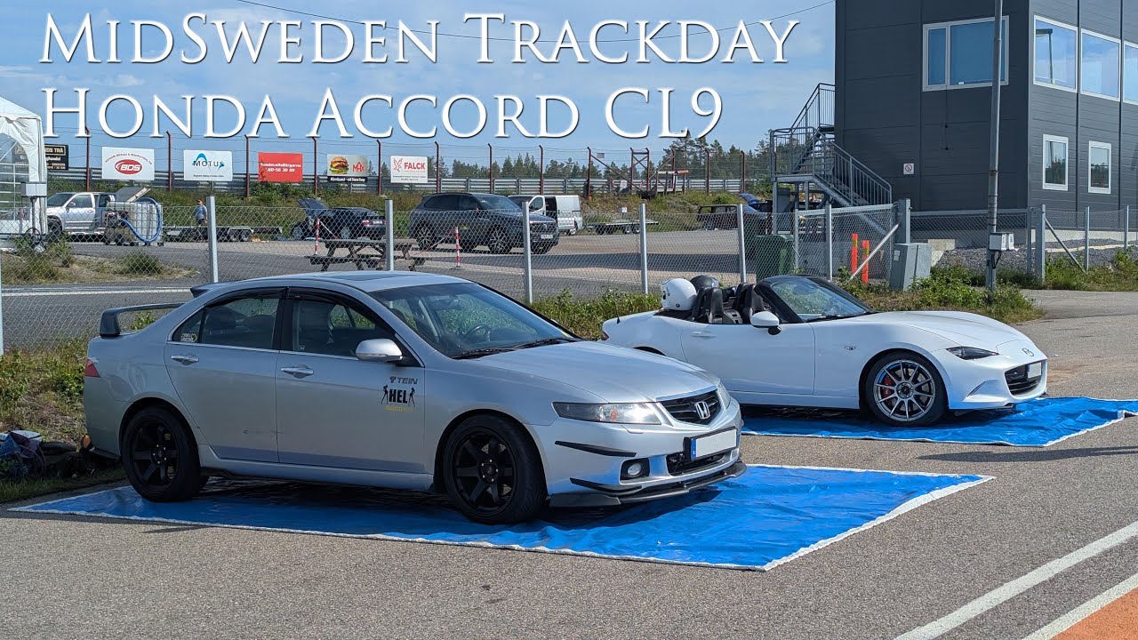 MidSweden Trackdays with a Honda Accord CL9