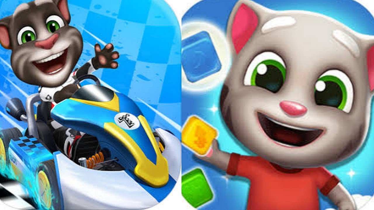 Talking Tom Karting vs Talking Tom Fun Fair Gameplay Android ios