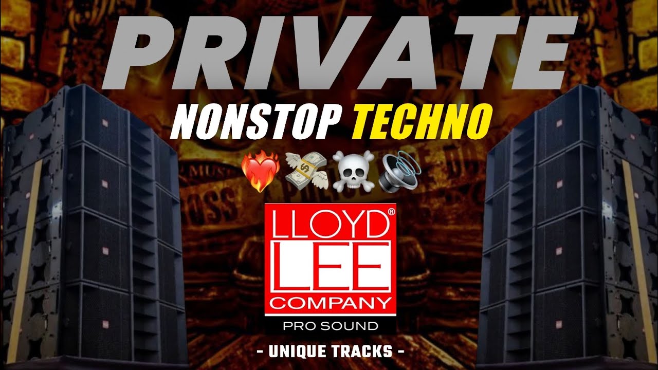 Nonstop Techno Soundcheck - Private Track | Bass Boosted | Lyod Lee Soundcheck  Nonstop | Unreleased