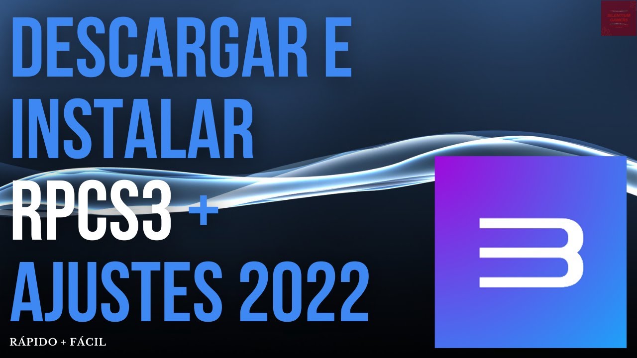 CÓMO DESCARGAR e INSTALAR ⭐ RPCS3 ⭐ paso a paso + AJUSTES || 2022